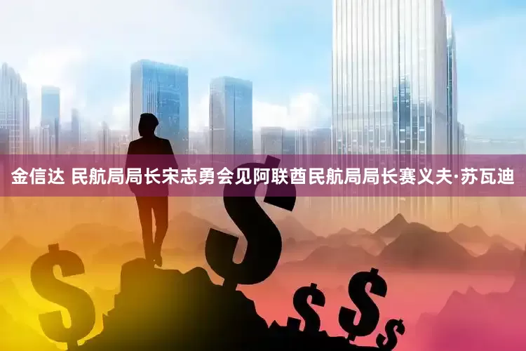 金信达 民航局局长宋志勇会见阿联酋民航局局长赛义夫·苏瓦迪